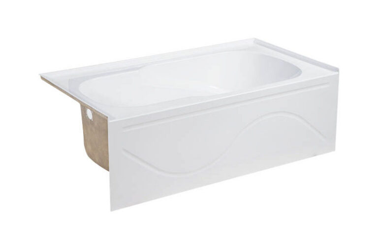 Round Skirted Bathtub (Acrylic)